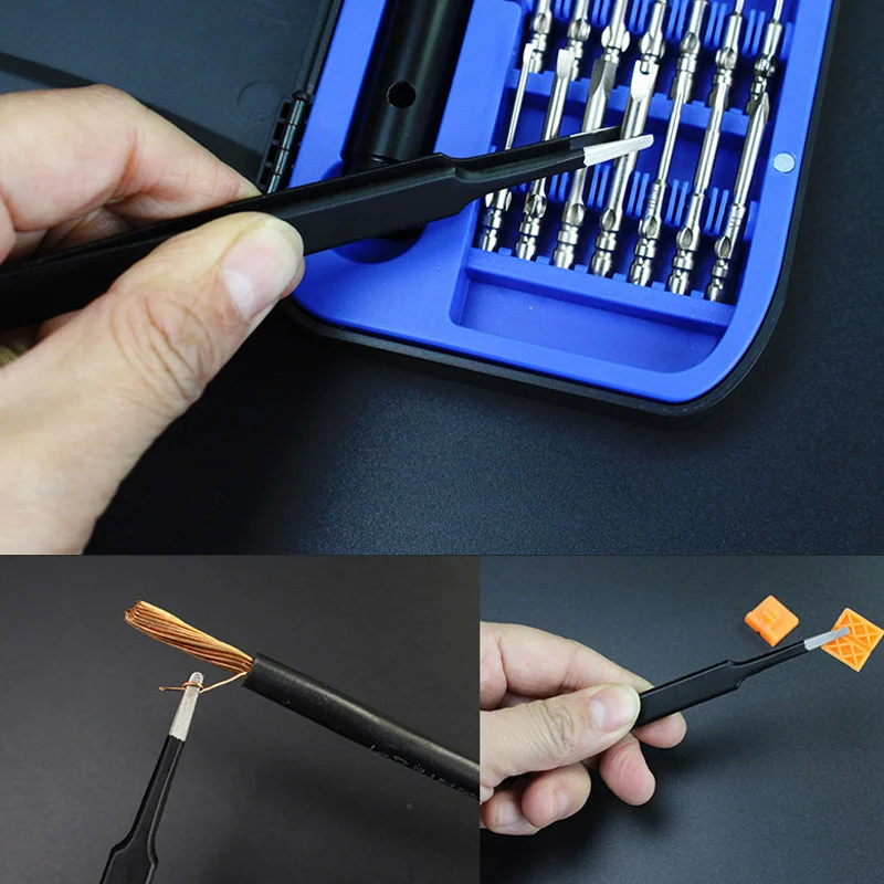 3 шт. пинцеты из нержавеющей стали|tweezers set|in 1set tweezers |