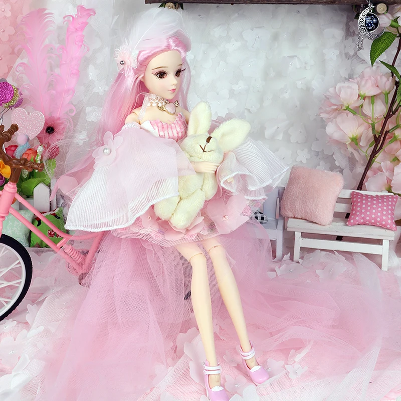 DBS 1/6 MMgirl Tarot Series By Name is The Lover With Outfit Elegant Dress Shoes Hat Makeup 30cm fashion SD girl Gift | Игрушки и хобби