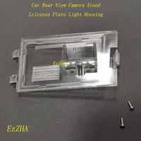 ezzha car rear view camera bracket license plate light housing mount for jeep compass liberty grand cherokee patriot 2012 2015