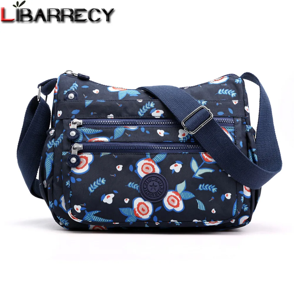 

Fashion Crossbody Bags for Women High Quality Waterproof Shoulder Bag Nylon Cloth Hand Bag Ladies Large Capacity Messenger Bag