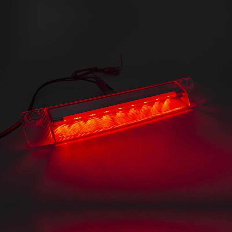 1 шт. светодиодный светильник с высоким креплением блестящий красный третий