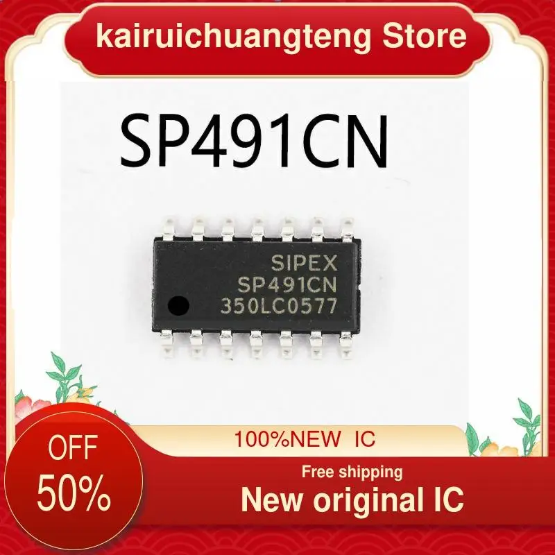 

10-200 шт. SP491 SP491CN SOP14 новый оригинальный IC