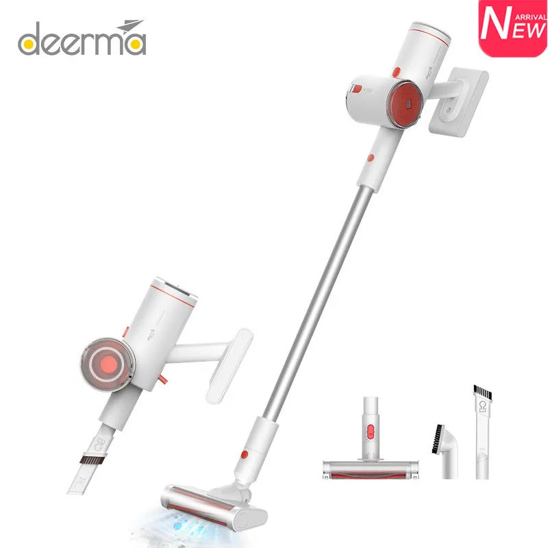 Deerma VC25 Handheld Vacuum Cleaner Wireless 0.7L 10KPa Large Suction Stick Aspirator Mute For Home 2020 New | Бытовая техника