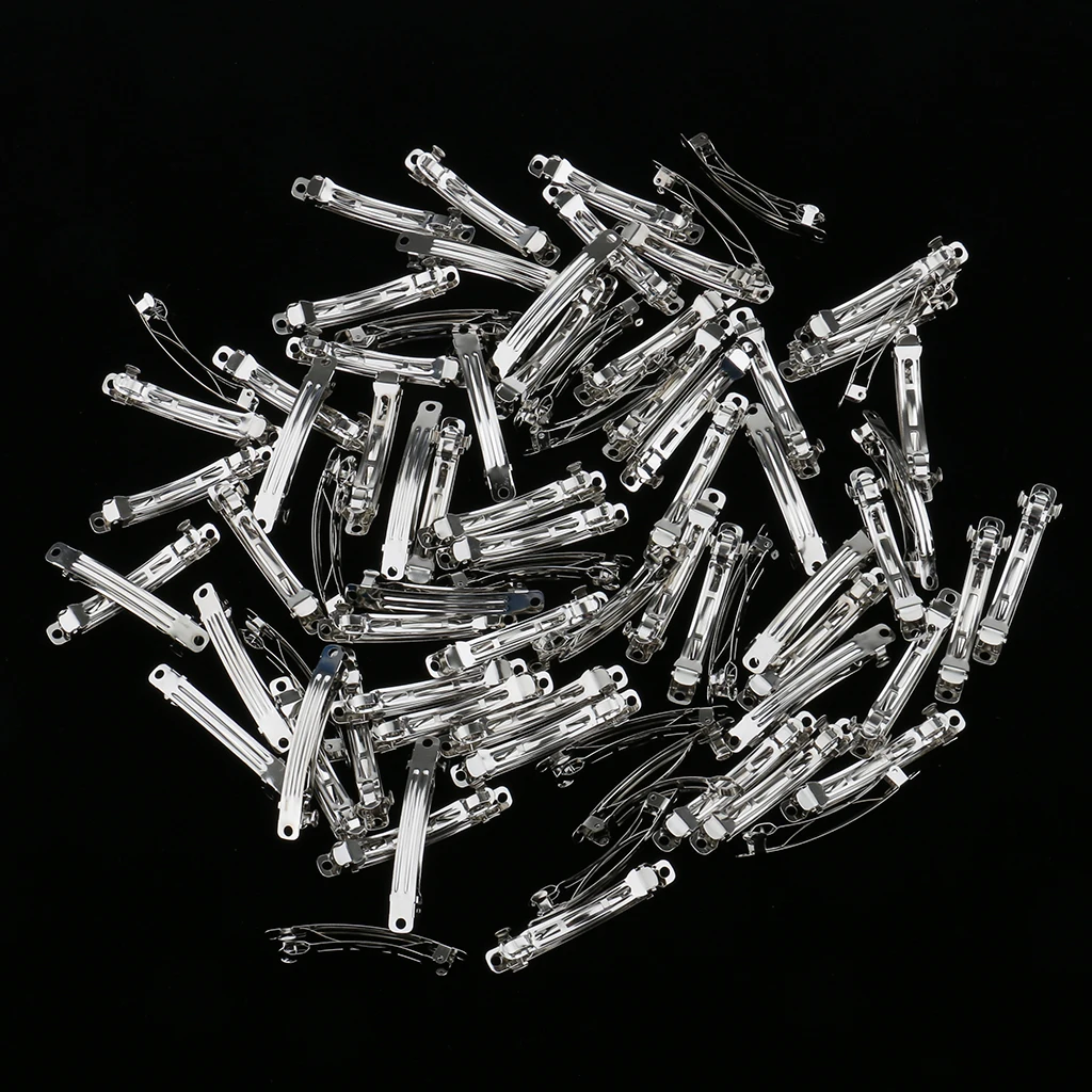 100 шт. металлические французские заколки для волос Arch Silver DIY аксессуары волос| |