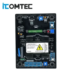 Синий Автоматический регулятор напряжения AVR SX460 Для генератора 12972 стабилизатор мощности некоторые детали из Германии