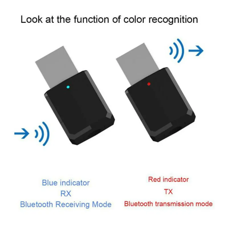 USB Bluetooth 5 0 передатчик приемник 2 в 1 адаптер EDR Dongle 3 мм AUX для ТВ наушники ПК