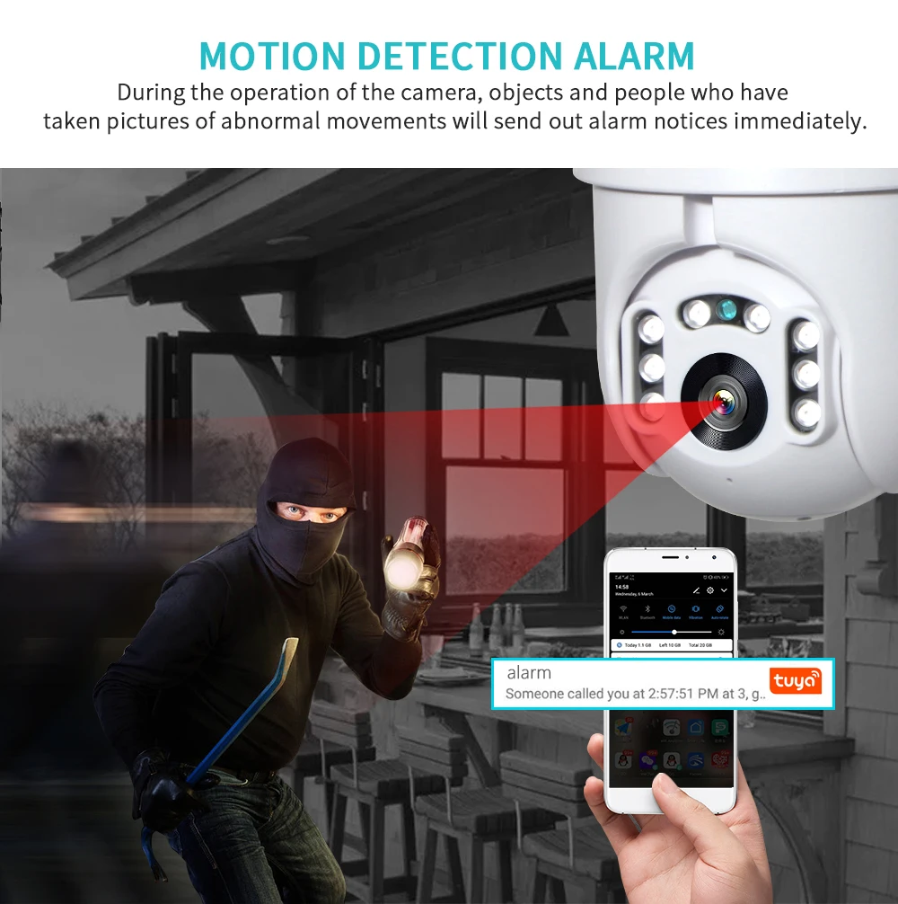 INQMEGA PTZ скоростная ip-камера 1080P WiFi Беспроводная купольная камера с автоматическим