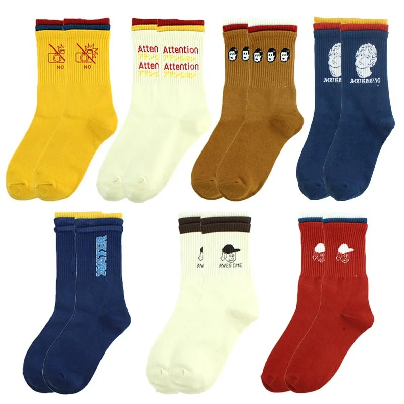 Короткие Гольфы унисекс для взрослых Потрясающие носки в стиле музейной статуи