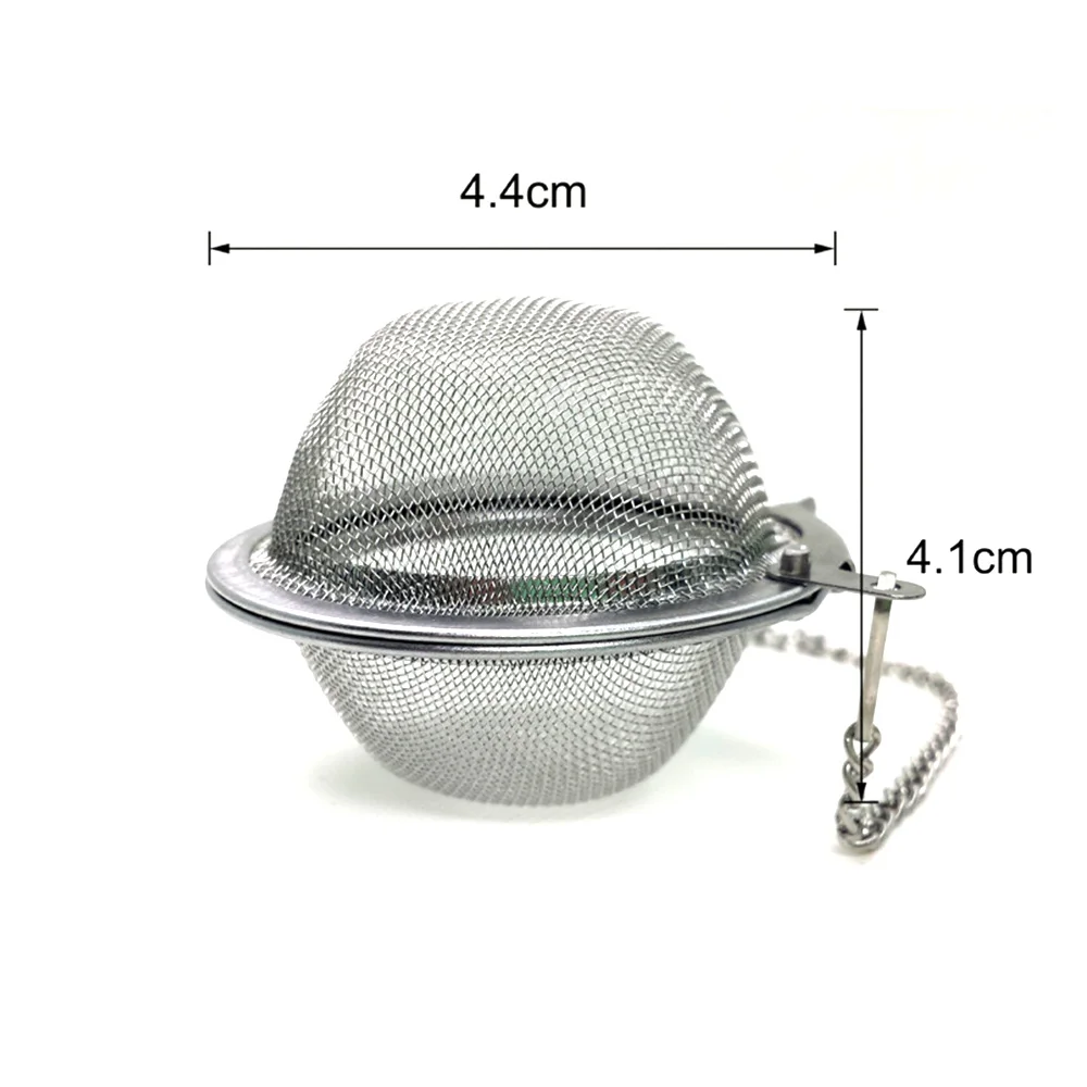 

304 Stainless Steel Seasoning Ball Ultra Fine Tea Infuser For Making Tea Boiling Soup Hot Pot Spice Drain Tea Filter