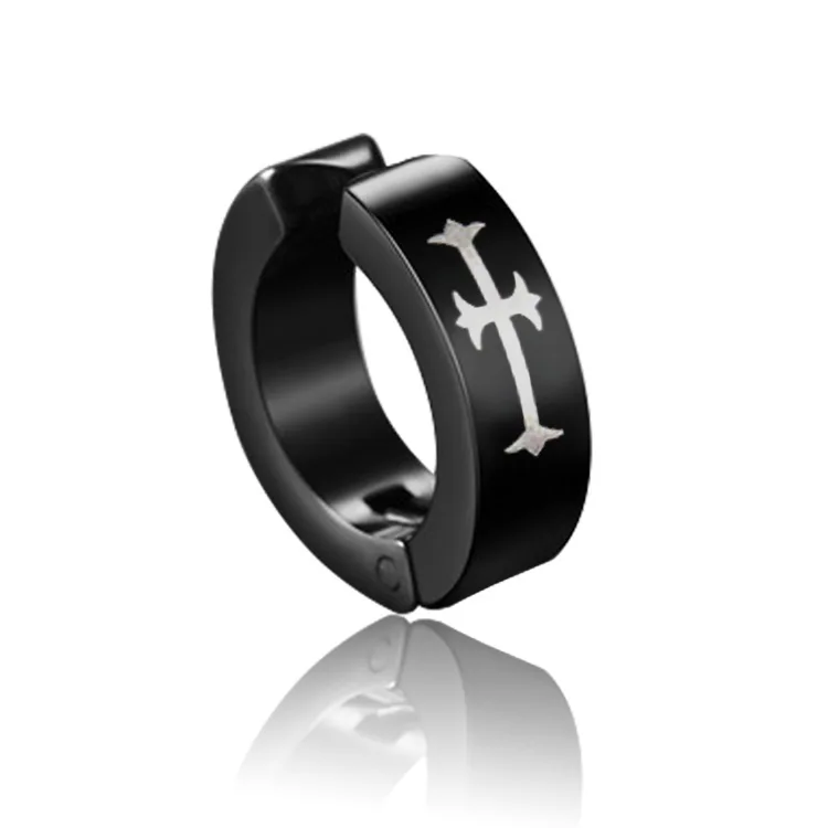 1 шт не пирсинг серьги из титановой стали клип круглый аксессуары для ванной