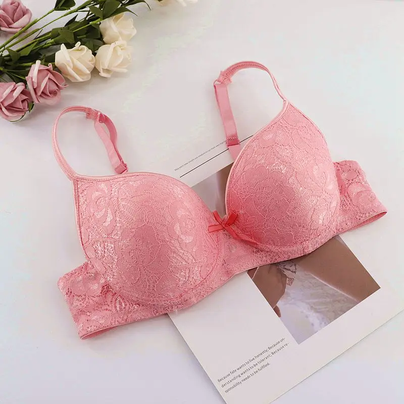 Pink Beauwear тюльпан кружевной бюстгальтер с эффектом «пуш-ап» флирт Деми спортивный бюстгальтер для девочек переходного возраста от Для женщин Размеры 34B 36B 38B 38C 40B 42C 44B 44C 46B 46C 48B 48C 50B 50C - Цвет: Pink
