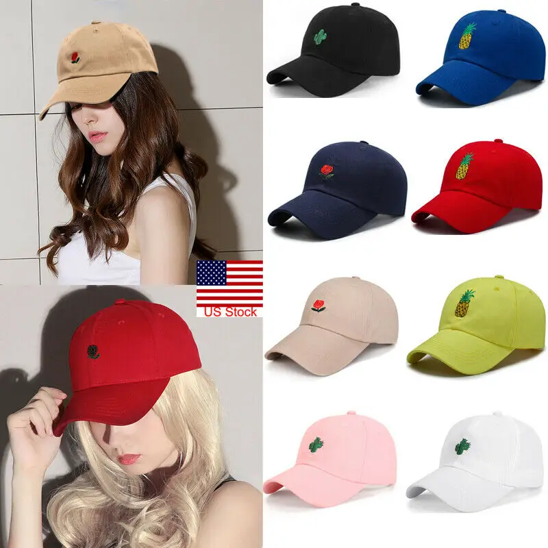 Модная кепка бейсболка Кепка для гольфа Спортивная регулируемая мужская женская