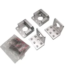 Funssor BLV cube 3D printer aluminum dual Z axis SFU1204 ball screw Z mount upgrade kit Z MGN12H left/right rail mount set