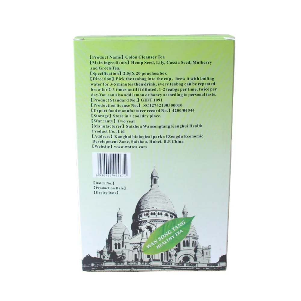 Новый стиль очищающий чай для стекол 20 чайных пакетиков очищающее средство