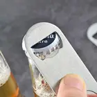 1 шт. прочный пива открывалка для бутылок Сталь плоская бутылка бар жидкость для снятия Кепки кухонный нож открывалка Скорость инструмент Z2O5