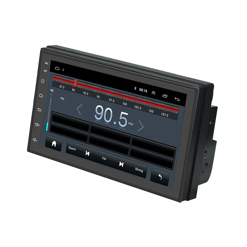 Hikity автомобильный мультимедийный плеер Andriod gps навигация 2DIN HD автомобильное радио Wi-Fi 2 Din " автомобильное аудио-радио стерео зеркало радиосвязь автомобиль