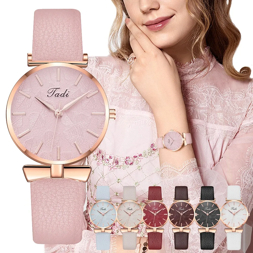 Relojes para mujer женские часы Повседневная мода Ловец снов кварцевые кожаный ремешок