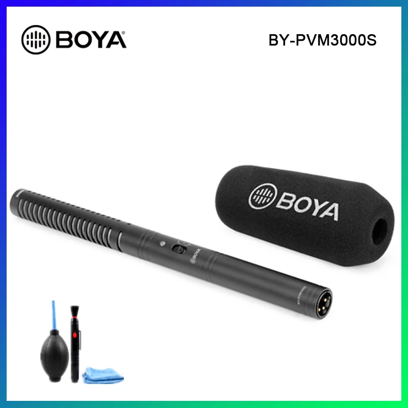 BOYA BY PVM3000S PVM3000M Профессиональный суперкардиоидный конденсаторный микрофон для