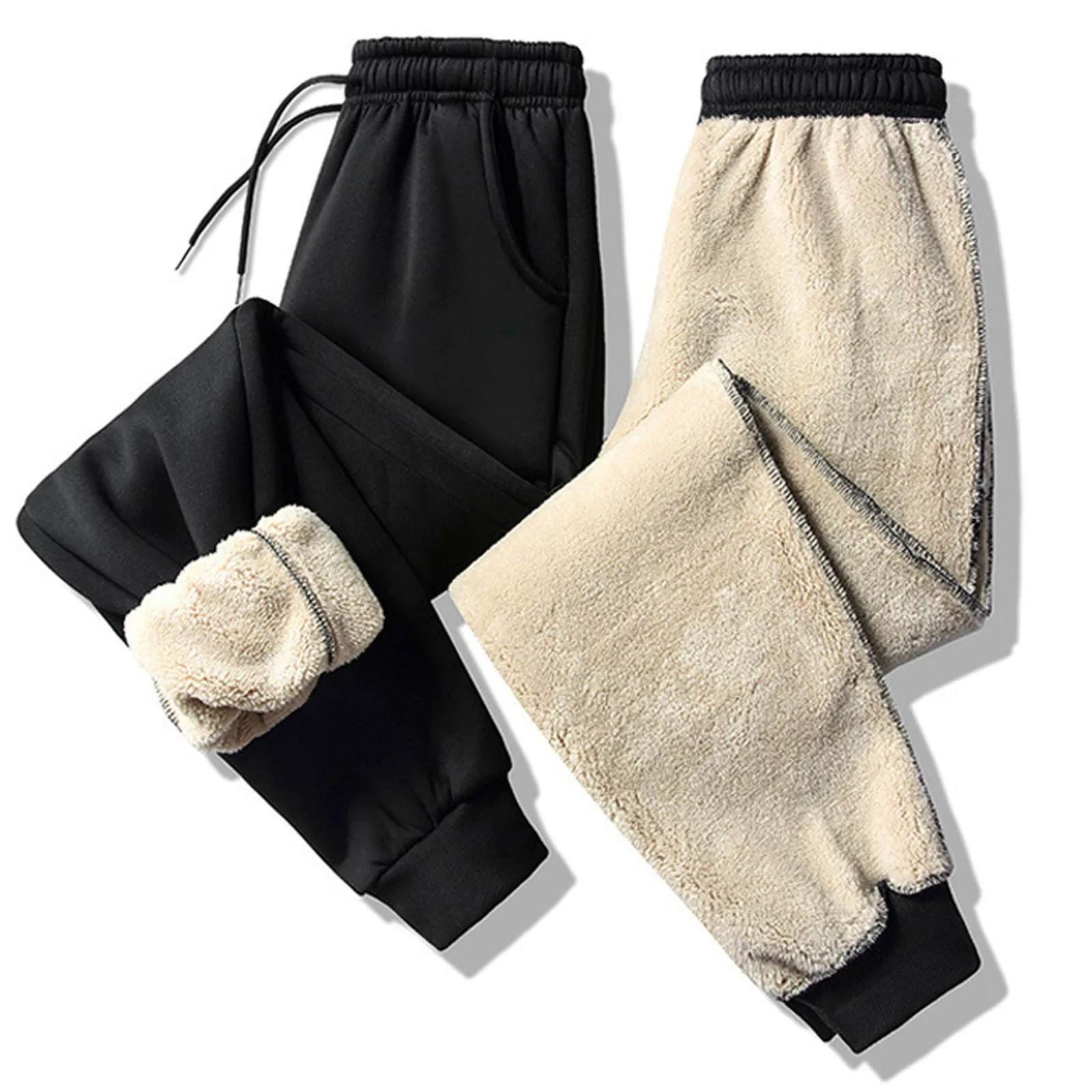 Новинка 2021 модные мужские брюки большого размера с высокой талией на осень и зиму