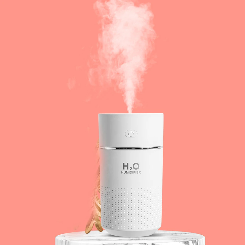 

360ml USB Aroma Diffuser Portable Electric Air Humidifier With 7 Color LED Light Ultrasonic Humidificador For Home Car Office