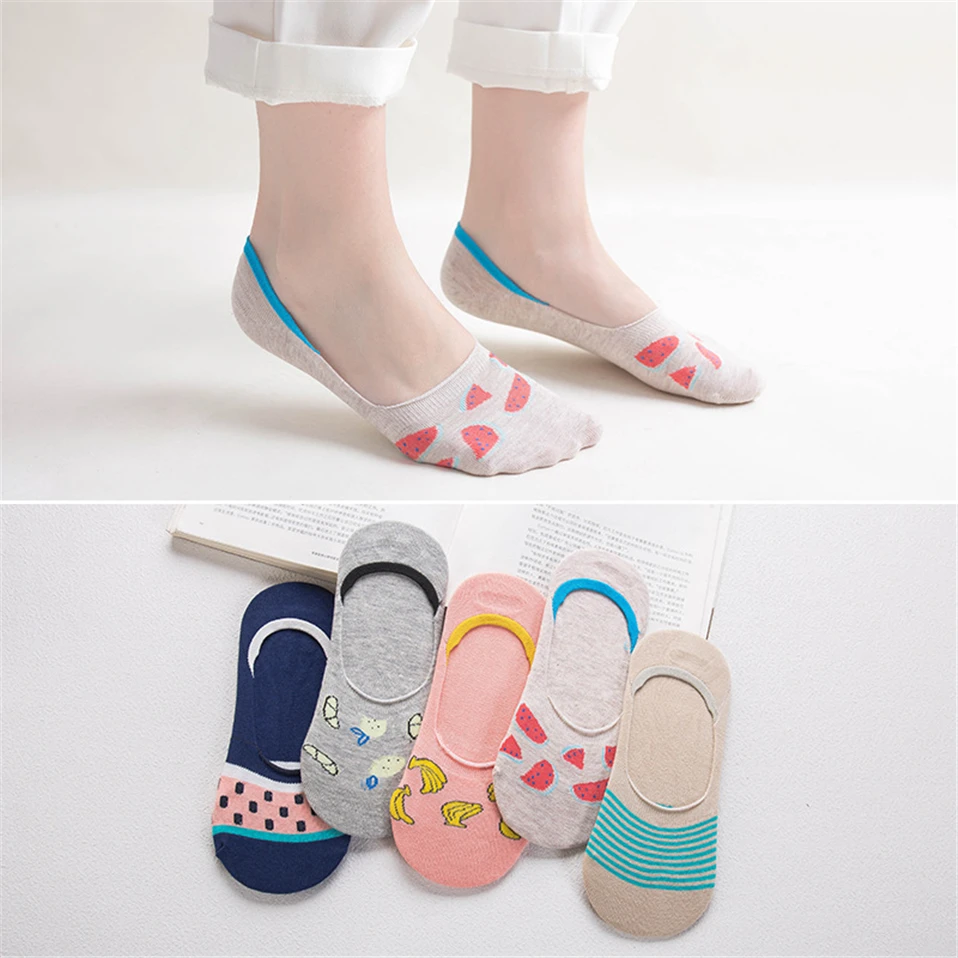 

5Pairs/lot Women Cotton Socks Cute Kawaii Ankle Socks Short Lovely Women Socks Casual Lolita Gril New Year Socks Warm Size 34-40