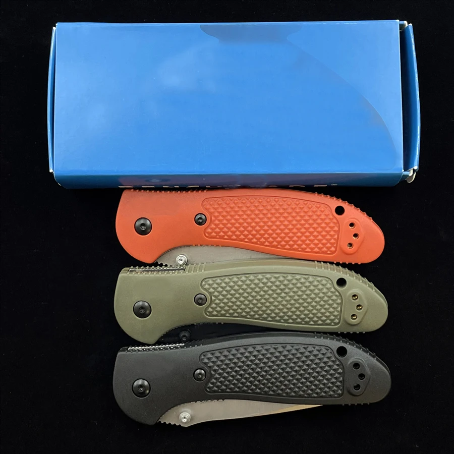 

Hawaii BM 550 551BK Bugout AXIS Nylon handle 154CM blade folding knife outdoor camping hunting pocket EDC tool KNIVES