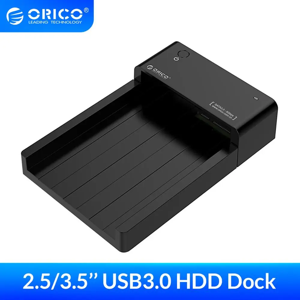 Док-станция ORICO 2 5 3 дюйма для HDD SSD внешний корпус жесткого диска SATA к USB Type B