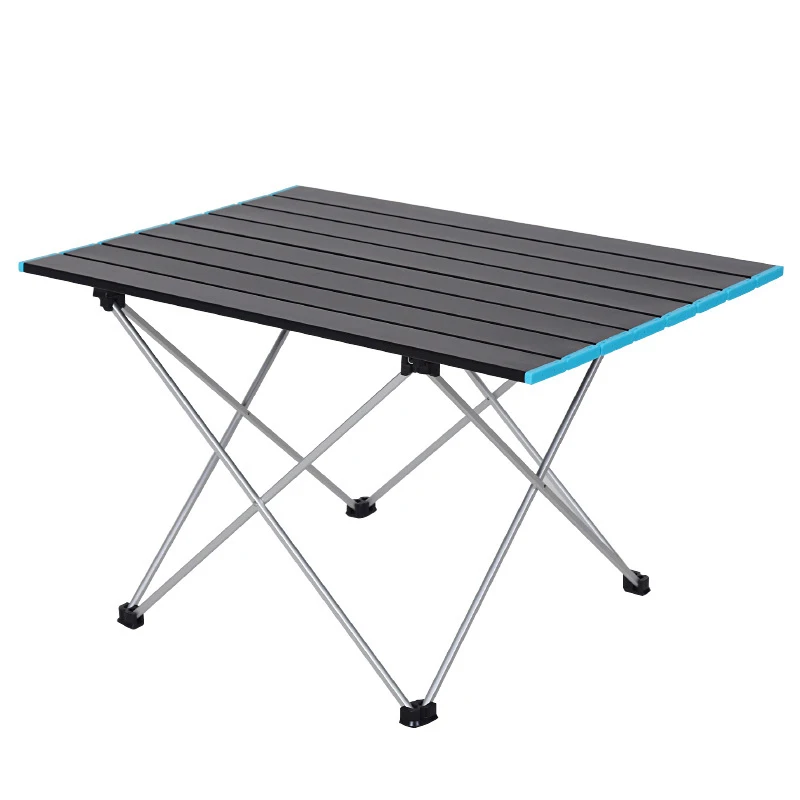 

Складной стол для кемпинга и барбекю, портативный ультралегкий складной столик из алюминиевого сплава для пикника и барбекю