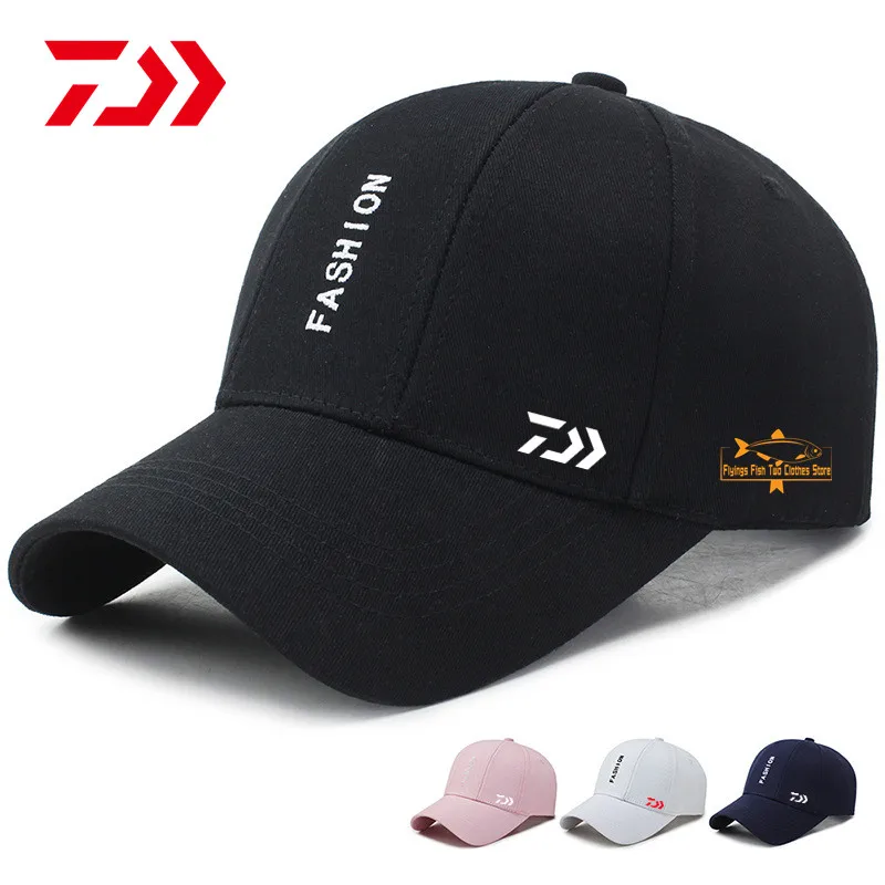 

Daiwa Fishing Sun Hat 2021 Summer Outdoor Men and Women Mountaineering Embroidery Quick-drying Hat Sports Baseball Cap