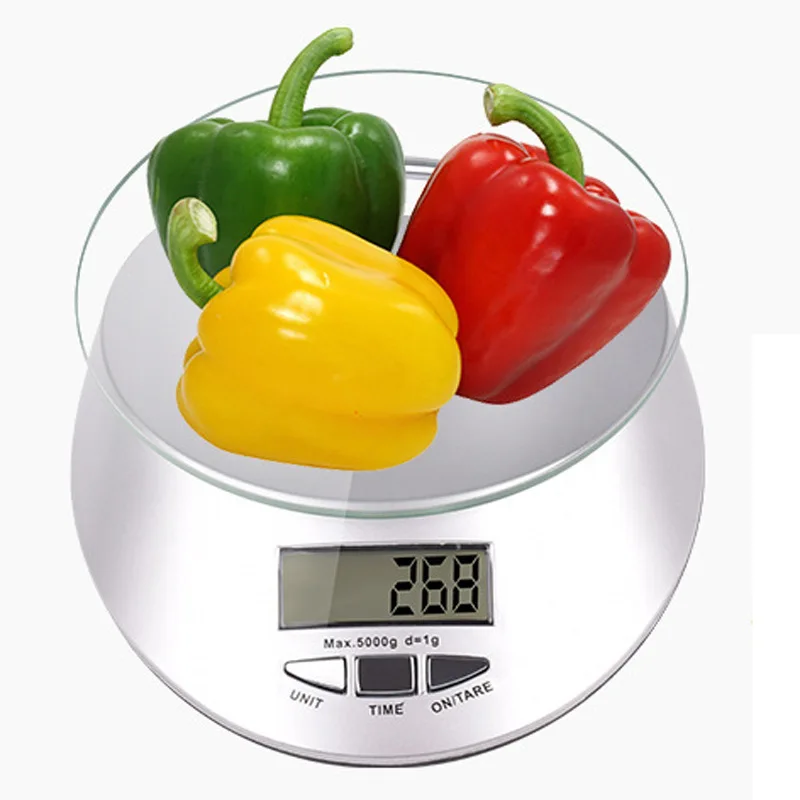 Электронные кухонные весы с ЖК-дисплеем 5 кг/1 г | Инструменты