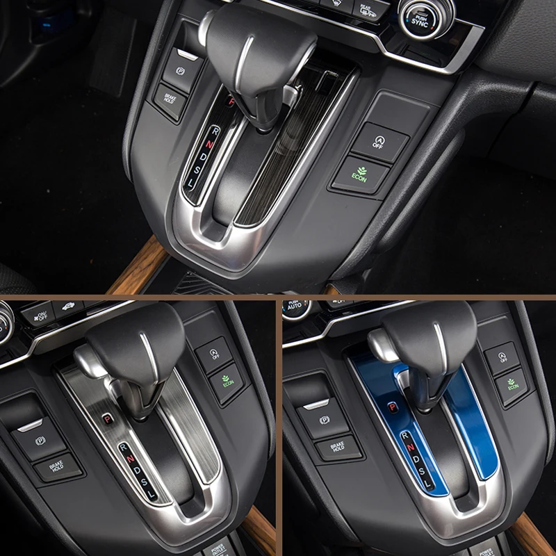 Крышки панели передач для Honda CRV CR-V 2017 2018 2019 2020 AT декоративная рамка отделки