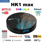Приставка Смарт-ТВ HK1MAX, Android 11,0, Wi-Fi, 4 ядра