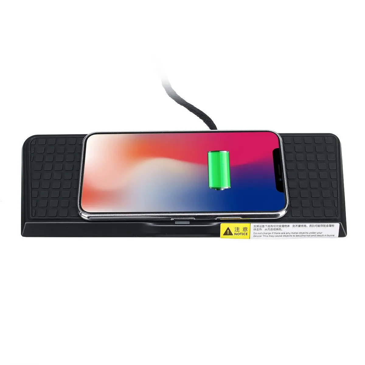 Автомобильное QI Беспроводное зарядное устройство для телефона центральная