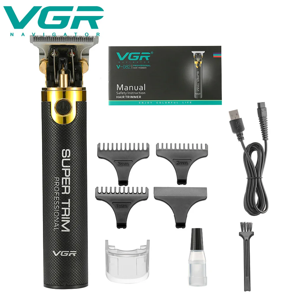 Машинка для стрижки волос VGR аккумуляторная USB 0 мм | Бытовая техника