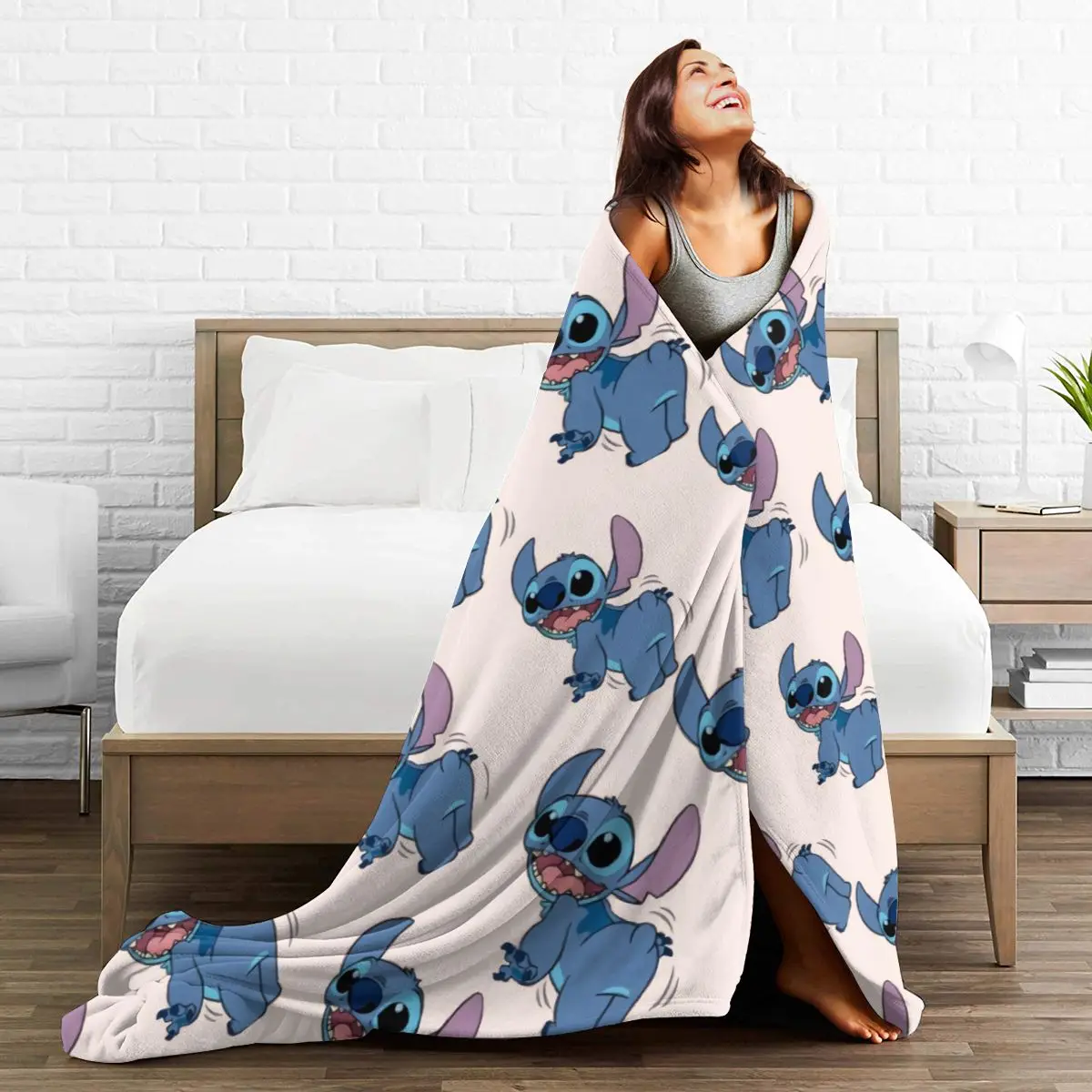 

Ultra Soft Sofa Blanket Cover Blanket Cartoon Cartoon Bedding Flannel plied Sofa Bedroom Decor for Children and Adults 20