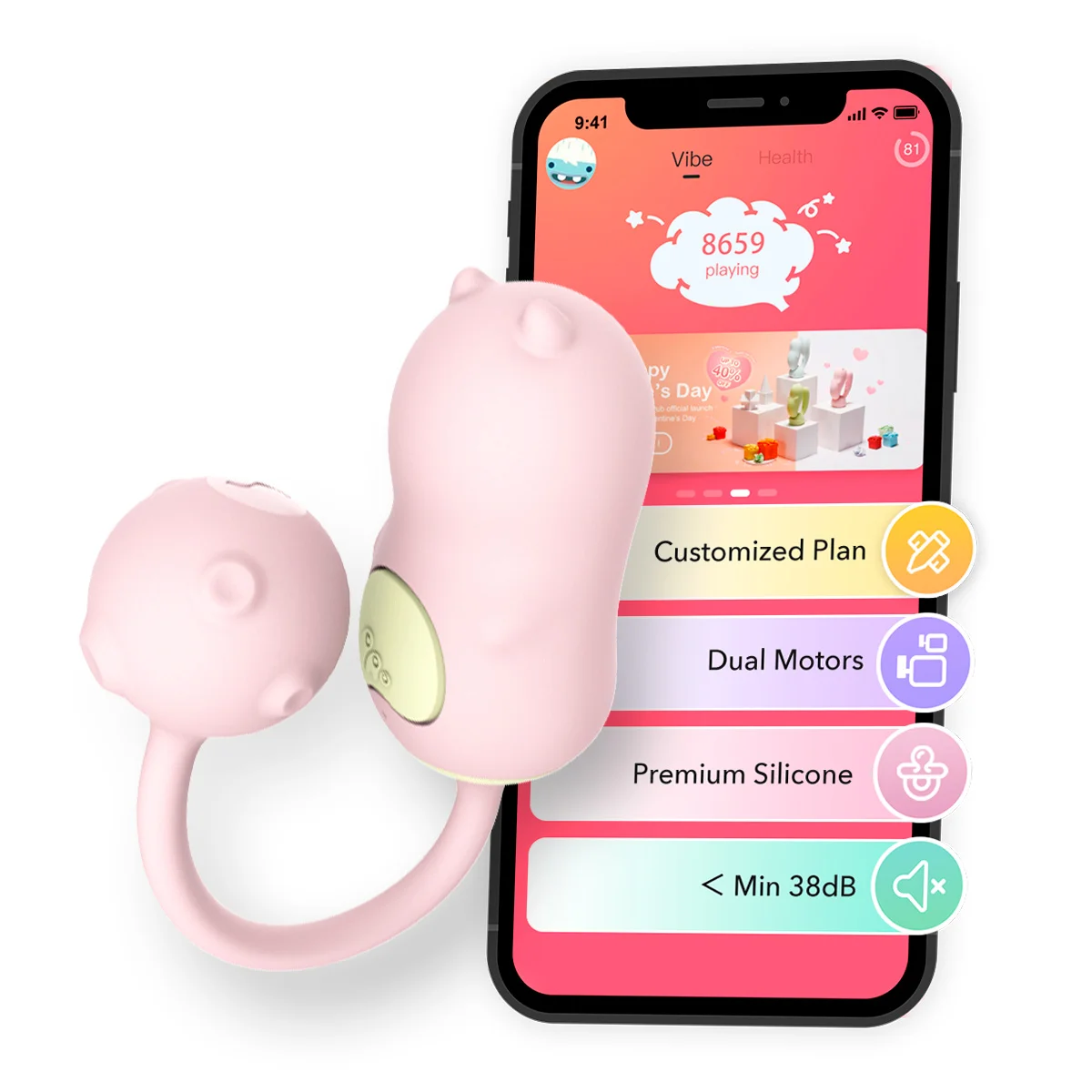 Секс-игрушки Monster Pub фаллоимитатор с Bluetooth вибратор для женщин беспроводной