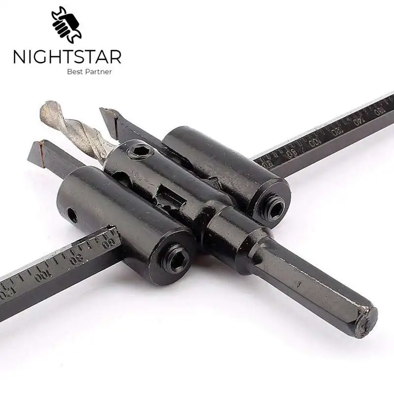 Krachtige Регулируемая металлическая пила с отверстием для дерева набор сверл резки