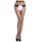 Женские пикантные сетчатые открытые мягкие колготки-нижнее белье прозрачное Эротическое Кружевное боди искушение полые ажурные чулки комбинезон 2021