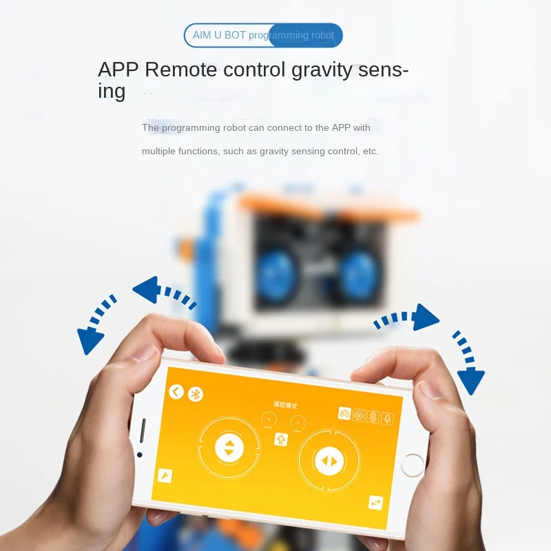 Программируемая электронная модель робота с дистанционным управлением пазл