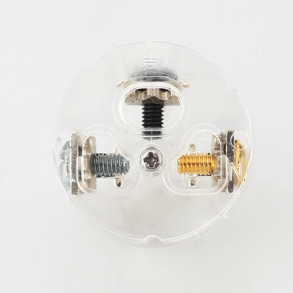 Viborg VM503S Pure Copper Silver Plated US AC Power Plug Connector for Audio DIY Cable | Электроника