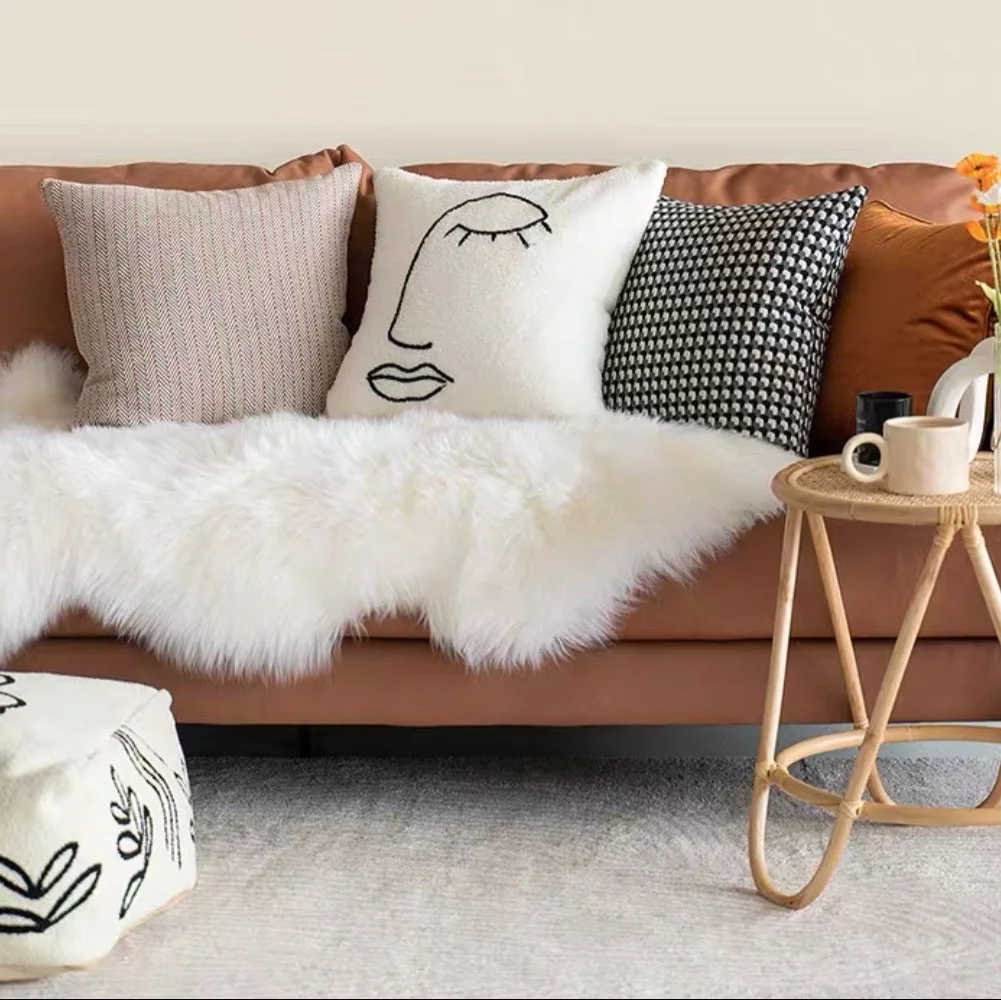 

Подушка для кровати, офисная, 2019, для гостиной, диванная подушка от лампы, роскошная наволочка в скандинавском стиле, с абстрактным изображе...