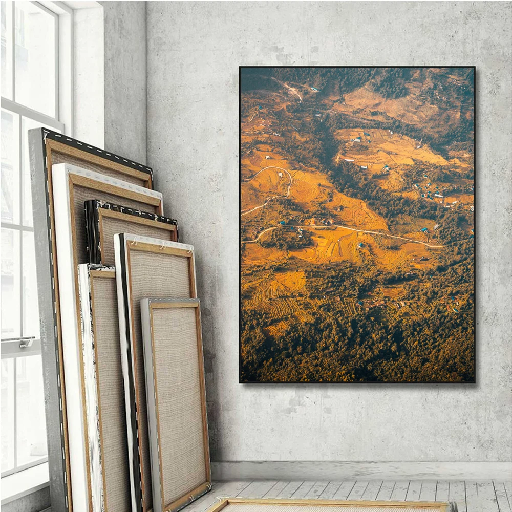 

Nordic Picture Living Room Pictures Paintings Wall Decor HD Anime Poster Home Decorative Painting Room Decoration