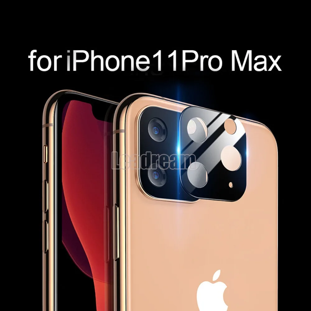 50 шт. DHL 3D металлическая рамка объектива камеры закаленное стекло для iPhone 11 Pro MAX X XS Max XR 3D полная задняя камера протектор стекло