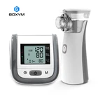 Медицинский ручной ингалятор для астмы BOXYM, небулайзер и ЖК-дисплей, запястье, артериальное давление, семейные медицинские дорожные пакеты