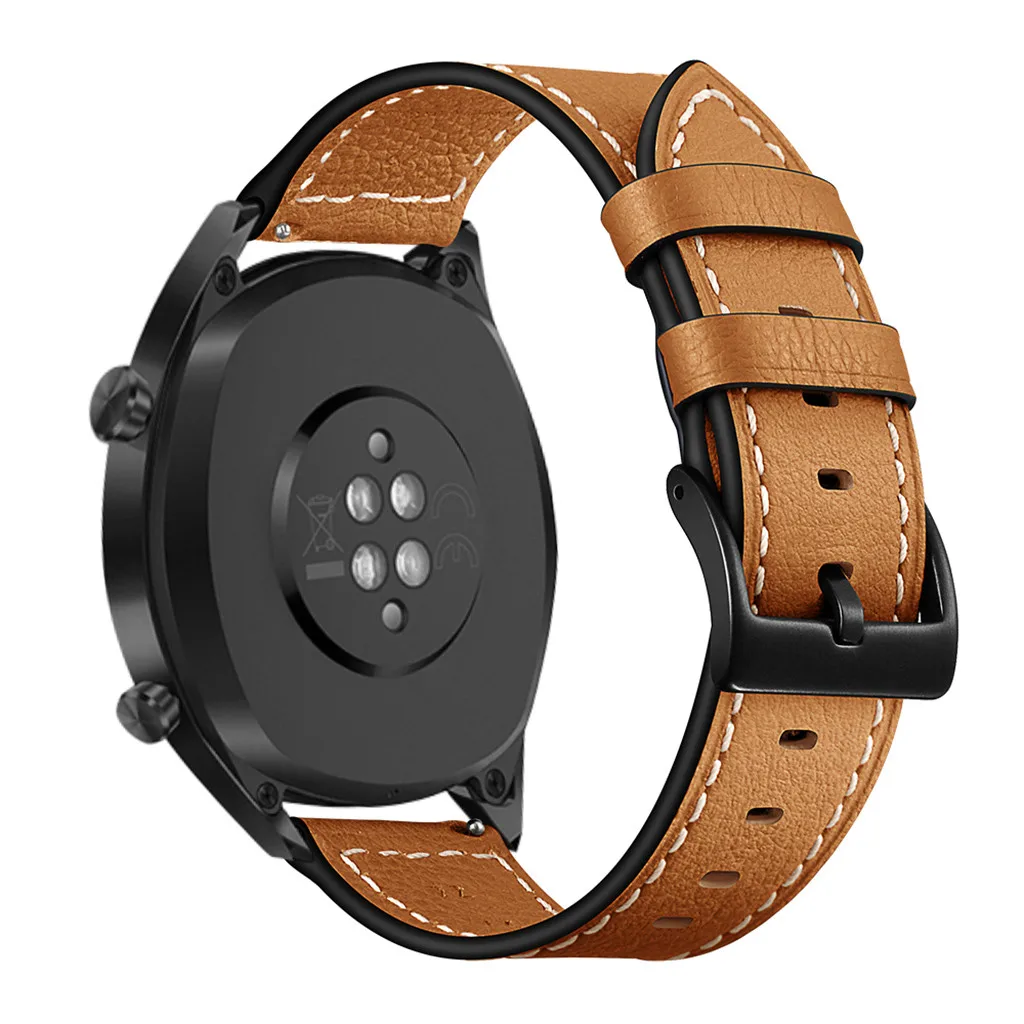 

Replacement Leather Watch Band WristStrap For Huawei Watch GT Honor Watch Magic Fashion Sports Bracelet SmartWatch Accessories