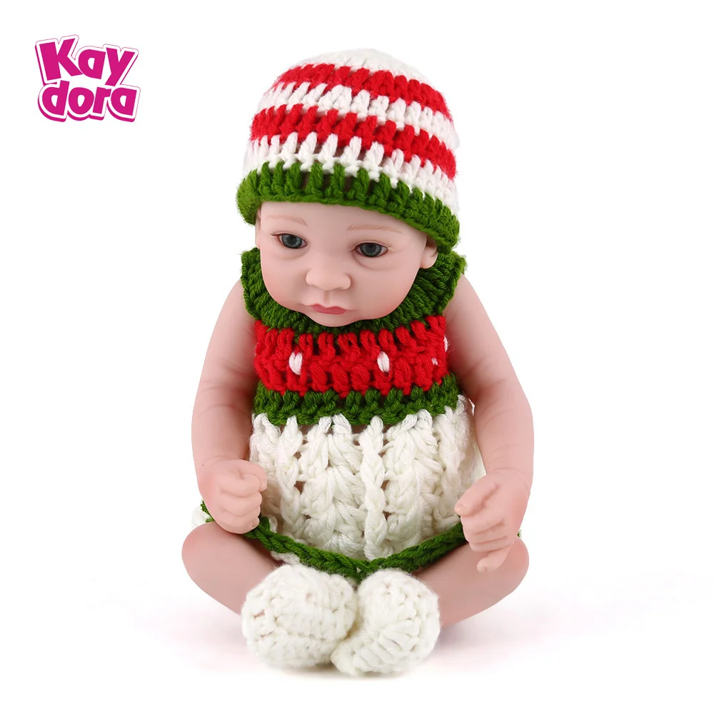 Полностью силиконовые куклы Reborn Boneca, 11 дюймов, 28 см, детские мини-игрушки для ванной, реалистичные куклы для младенцев, Bebe Menina, живой мальчик, подарок на день рождения