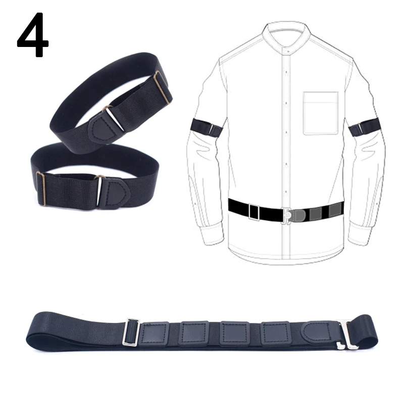 Новые эластичные регулируемые нарукавники противоскользящие держатели рукавов