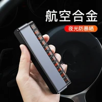 car temporary parking card phone number car phone holder luminous telephone number plate car park car styling accessories