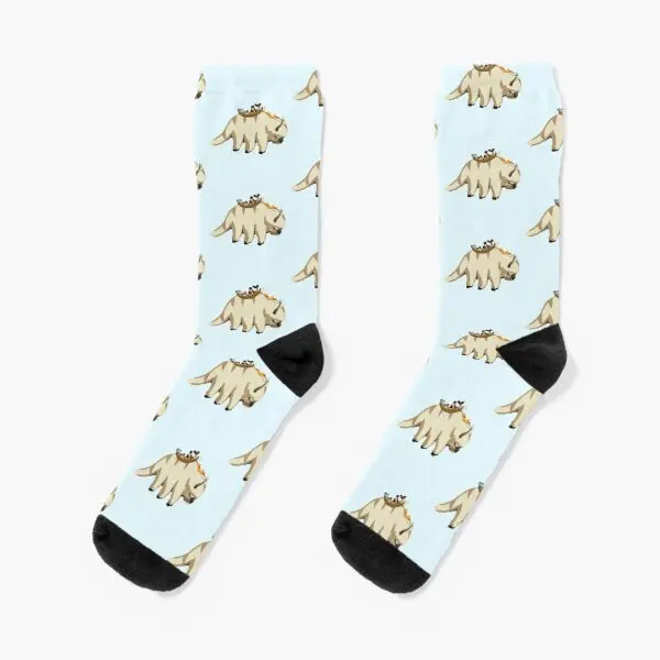 

Team Avatar On Appa Crew Socks Women Mens Best Ankle Knee High Black