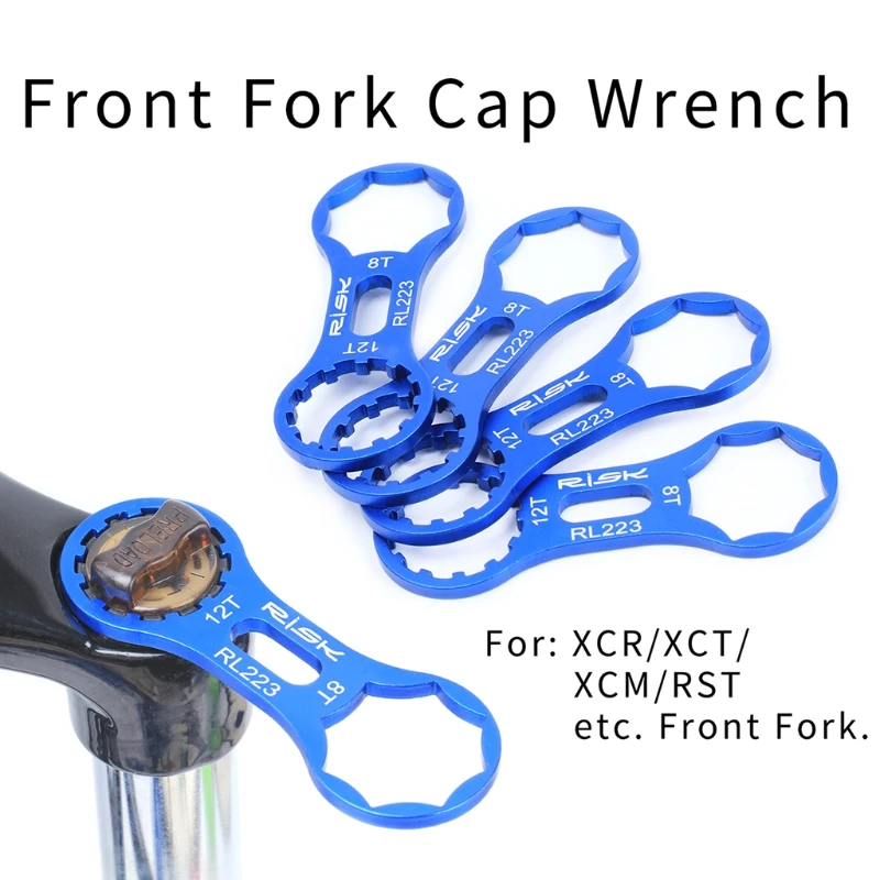 

Mountain Bike Front Fork Shoulder Cover Wrench XCM/XCR/XCT/RST Remover Bicycle Fork Repair Tool Cycling Accessories Parts